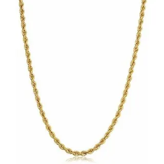Collar Cadena De Oro Amarillo 10k Para Hombres Y Mujeres Collar Cadena De Oro Amarillo 10k Para Hombres Y Mujeres