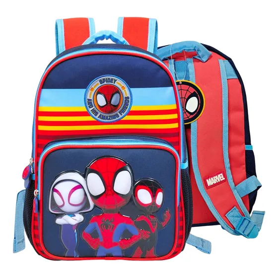 Bolso Morral De Niños Spidey And Friends Marvel Capi