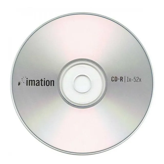 Imation CD-R Disco virgen de 52x por 100 unidades