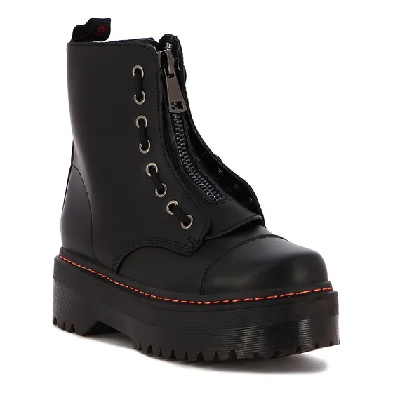 Darkness Bota Dama Acordonada - Negro
