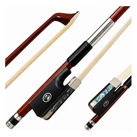 Arco Marinos Violoncelo 4/4 Especial Oitavado Crina Animal Marrom