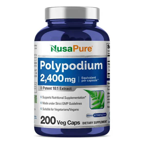 Suplemento De Extracto De Nusapure Polypodium Leucotomos 240