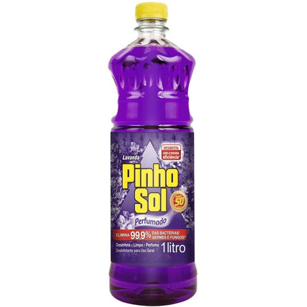 Desinfetante Pinho Sol Lavanda 1 Litro Desinfetante Pinho Sol Lavanda 1 Litro