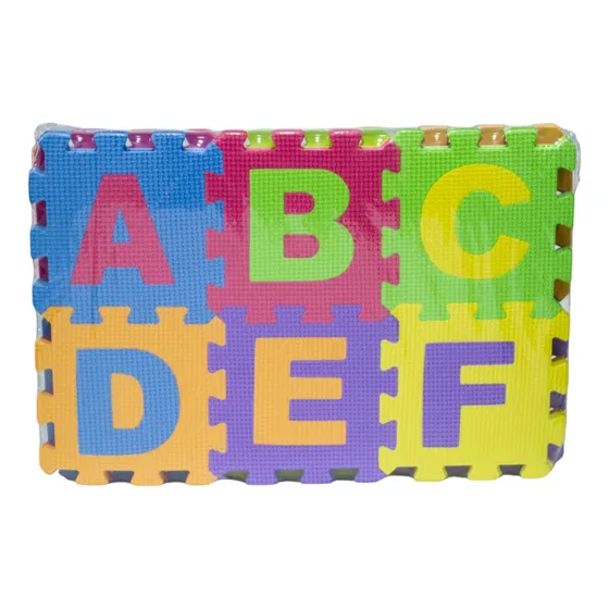 Piso Bebe Alfombra Foami De Goma Rompecabeza 12x12 36 Pcs