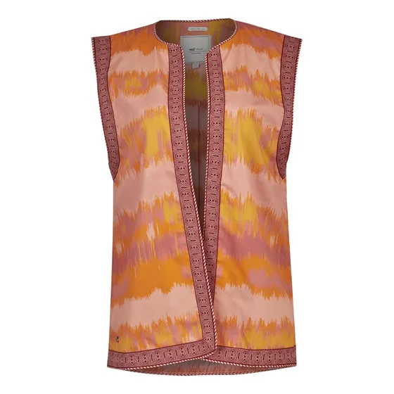 Chaleco Rockford Mujer Delfi Naranja