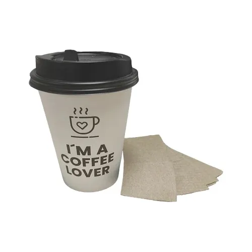 Vaso Café Diseño Its Time To Coffee+tapa+manga 500cc, 100 Un
