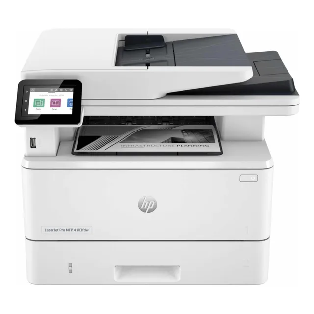 Multifuncion Laserjet Hp Pro Mfp 4103dw Monocromática Duplex