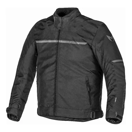 Campera Motorman Tommy Cordura Negro Talle S
