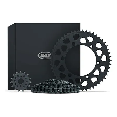 Kit Relação Vaz Falcon Nx400 16/38 Com Retentor + Vel Final