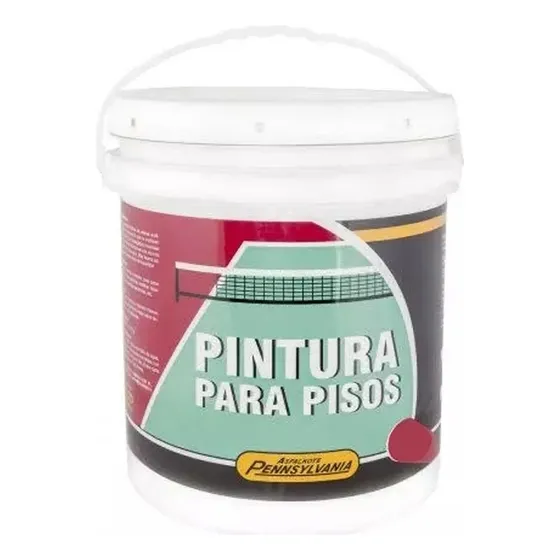 Pintura Para Pisos Pennsylvania  Color Negro De 20 Litro