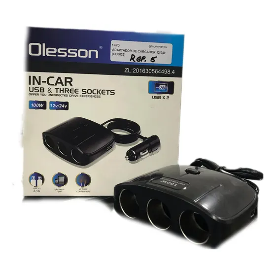 Adaptador De Cargadores 12-24v