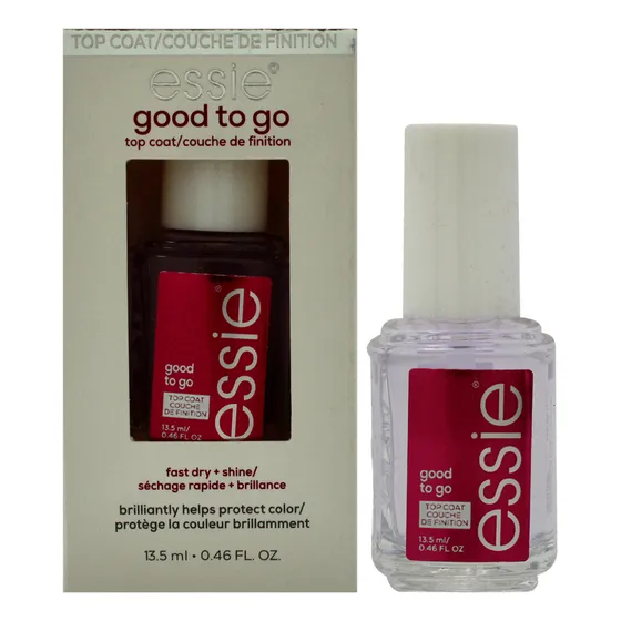 Esmalte De Uñas Top Coat Essie Good To Go Para Mujer, 13,5 M