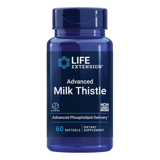 Suplemento Life Extension Milk Thistle Con Fosfolípidos