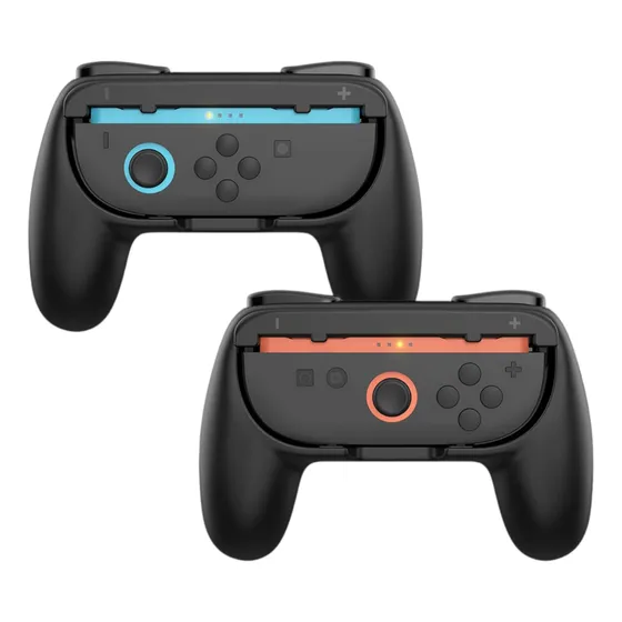 Grip Empuñadura Para Controles De Nintendo Switch 2 Negro