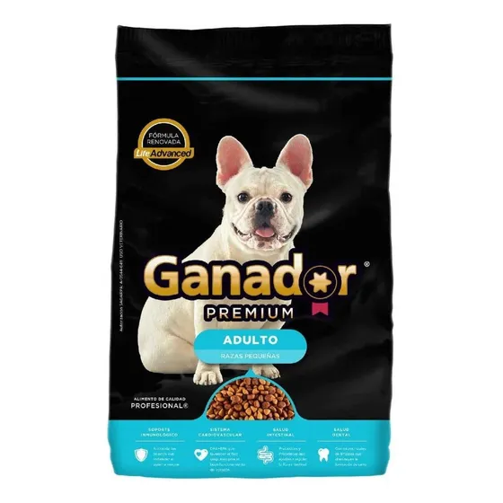 Alimento Para Perro Ganador Premium Adulto Razas Pequeñas 4kg