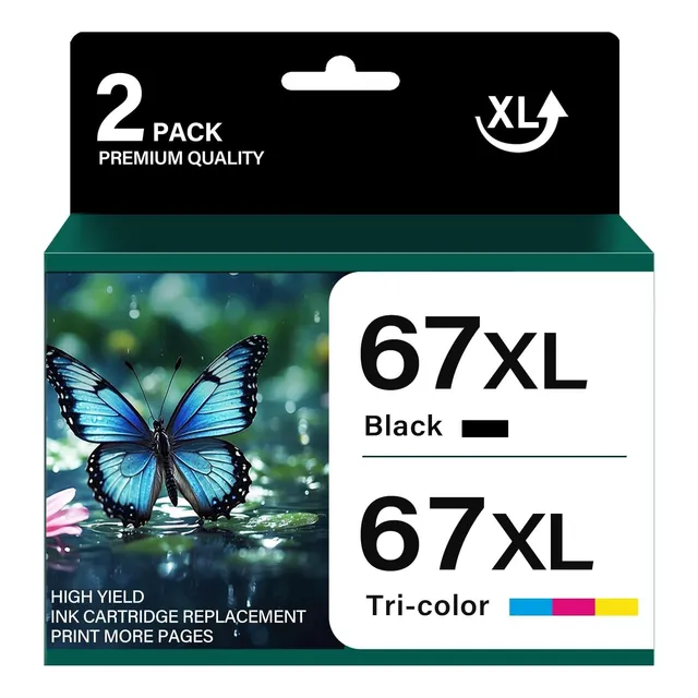 67 Xl Combo Pack Cartuchos De Tinta Reemplazos Para 67 67xl