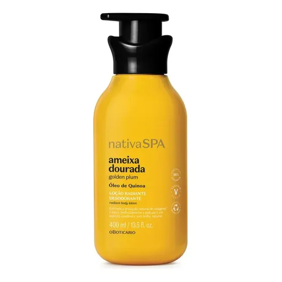 Loção Radiante Corporal Nativa Spa Ameixa Dourada 400ml