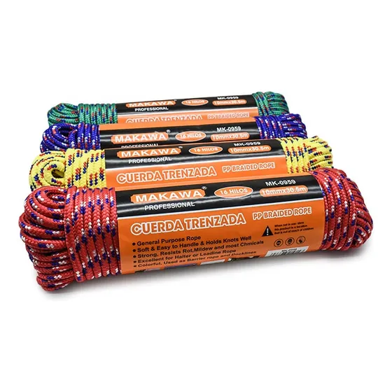 Cuerda Trenzada 10mmx30.5 Metros Makawa Mk-0959