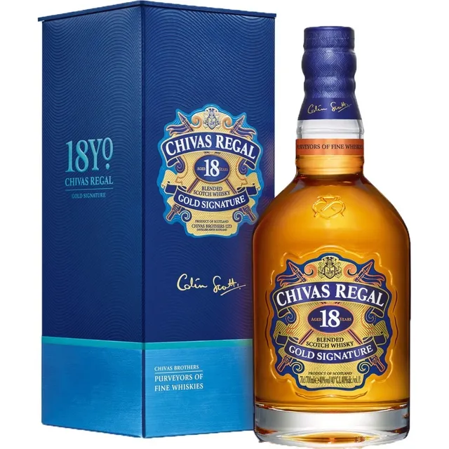 Whisky Chivas Regal 18 Años 750ml Gold Signature Original
