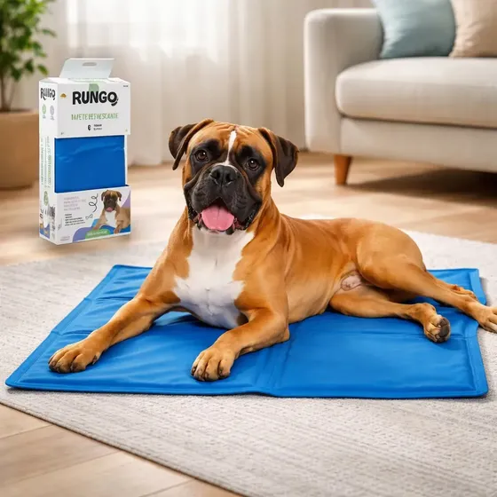 Tapete Colchão Refrescante Gelado Térmico Para Pets Cães Gatos 65x50cm Pet Ringo