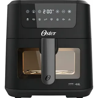 Fritadeira Digital Clear Oster 4,6l Visor Transparente Cor Preto Fritadeira Digital Clear Oster 4,6l Visor Transparente Cor Preto