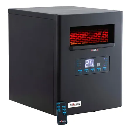 Estufa Electrica Infrarroja Calefactor Thor Green 1500 Wifi