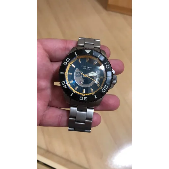 Relógio Technos Acqua Titanium 1000 - Automático - Usado