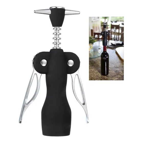 Oraab Abrebotellas Destapa Corchos Multifunción Clásico, De Alta Calidad, Aleación De Zinc Duradera, Diseño Ergonómico, Ideal Para Cocina, Fiestas, Viajes, Regalos Y Uso Profesional
