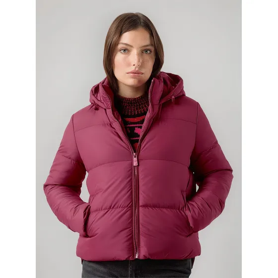 Campera Puffer Inflable Oreiro Love Impermeable Con Capucha