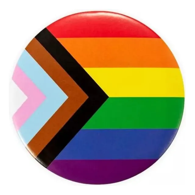 30 X Bandera Chapita Gay Lgbt Del Orgullo Inclusivo 3.5 Cms