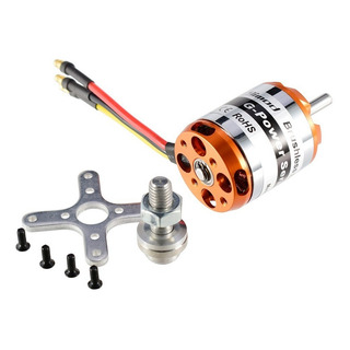 Motor Brushless D3548/4 - 1100kv Com Adaptador Helice Motor Brushless D3548/4 - 1100kv Com Adaptador Helice