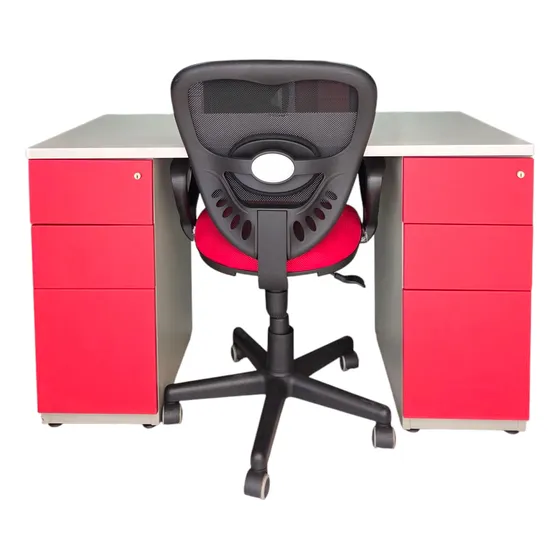 Escritorio Para Pc Con Dos Cajoneras