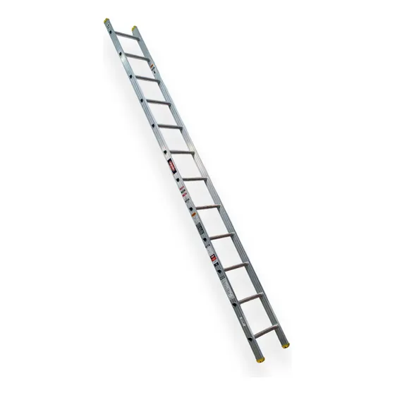Escalera Recta De Aluminio Sencilla 12esc Akron 77-17