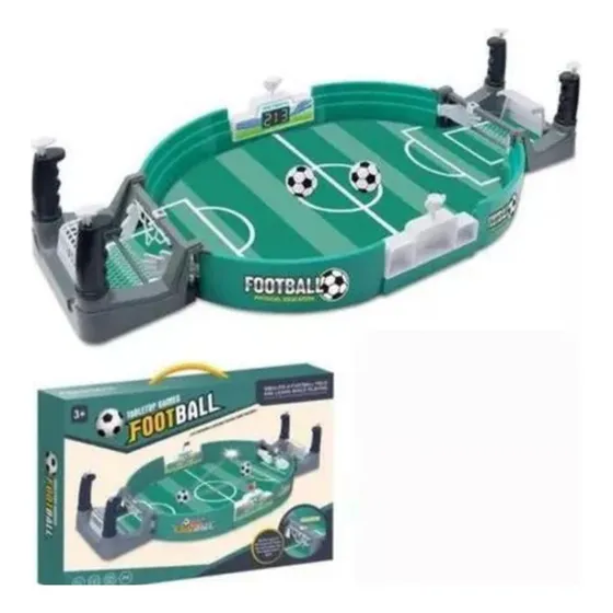 Jogo Futebol De Mesa Pebolim Interativo Crianças Pimball
