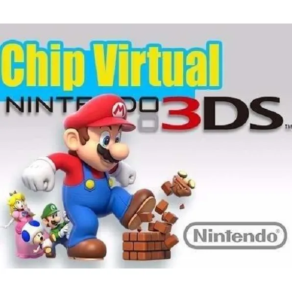 Chip Virtual 3ds 3dsxl 2ds New + Full Juegos Tienda Física