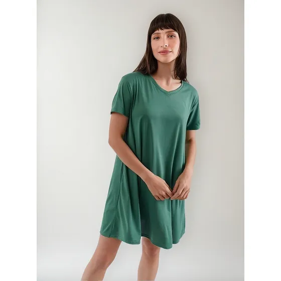 Camisón M/corta Remeron Con Bolsillo Lumiere