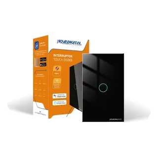 Interruptor Zigbee Inteligente 1 BotĂŁo Alexa Novadigital Interruptor Zigbee Inteligente 1 BotĂŁo Alexa Novadigital