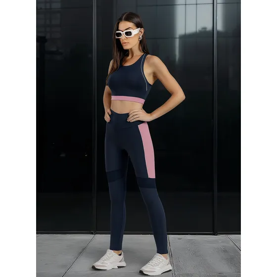Calza Larga Graphene Para Deporte Gimnasia Mujer Adulto