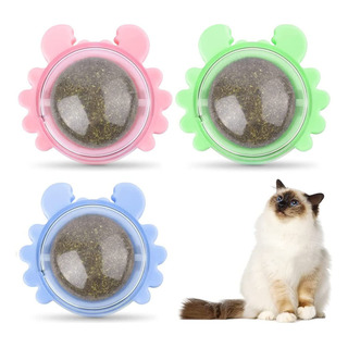Funny Toy 3 Pcs Catnip Ball, Juguetes Con Hierba Gatera Funny Toy 3 Pcs Catnip Ball, Juguetes Con Hierba Gatera