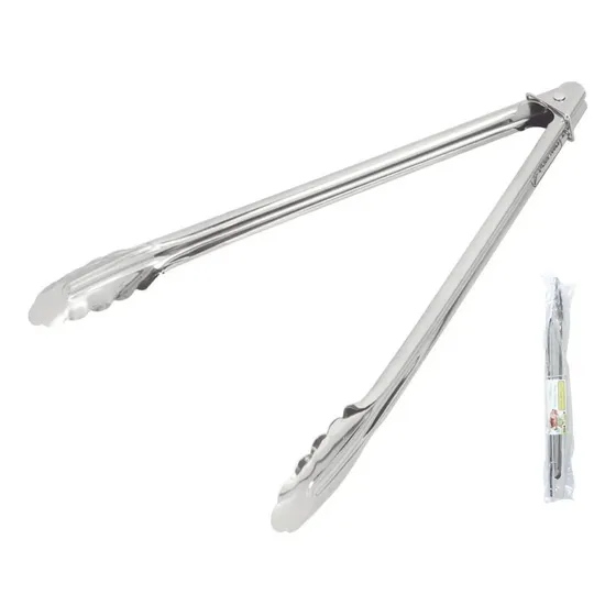Pinzas Para Carne Multiusos Acero Inoxidable 36cm Lion
