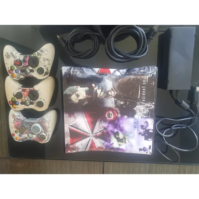 Microsoft Xbox 360 Slim+3 Control  Presenta Error Al Iniciar