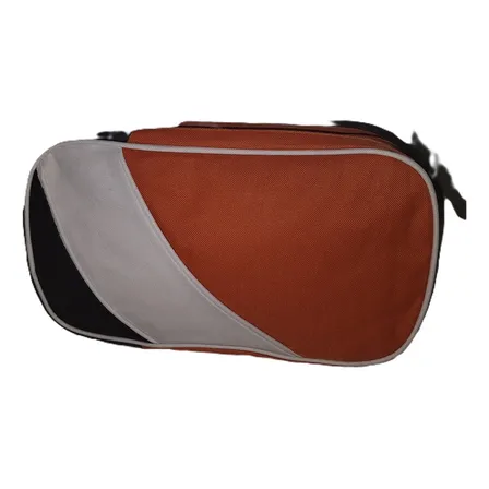 Bolso Zapatillero De Tela Pvc Naranjo