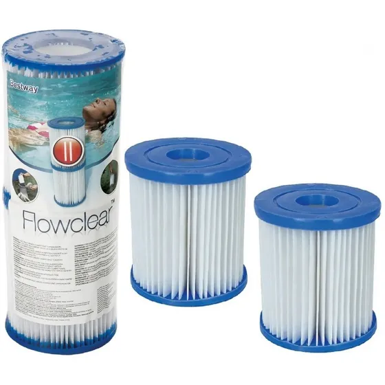 Combo 2 Cartuchos Repuesto Filtro Bomba Bestway .ll Original
