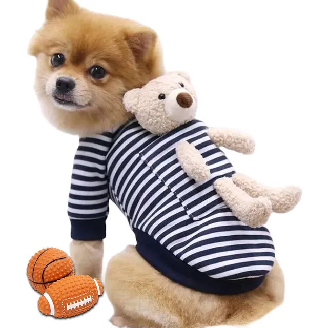 Ropa De Mascotas Camisa Con Peluche Para Perritos O Gaticos