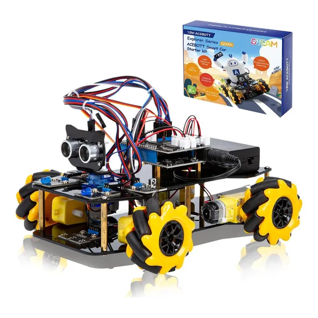 Robot De Juguete Acebott Qd001 Amarillo Amarillo