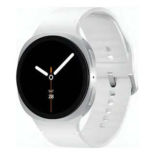 Smartwatch Samsung Galaxy Watch8 LTE 44mm, Com Galaxy AI e GPS, Prata