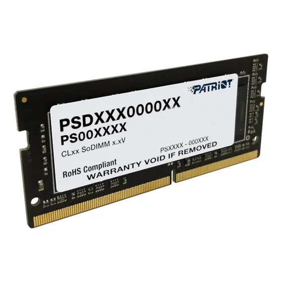 Memória P/notebook Patriot Signature 8gb 3200mhz Ddr4 Cl22 P