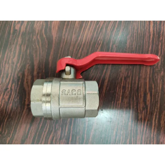 Llave De Bola 1 Pulgada Saco Cromada