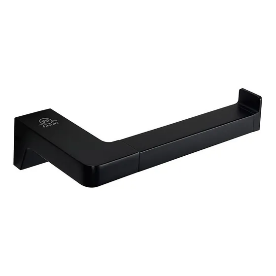Portarrollo Negro Fp Quadra Black Mate Fundicion Pacifico 