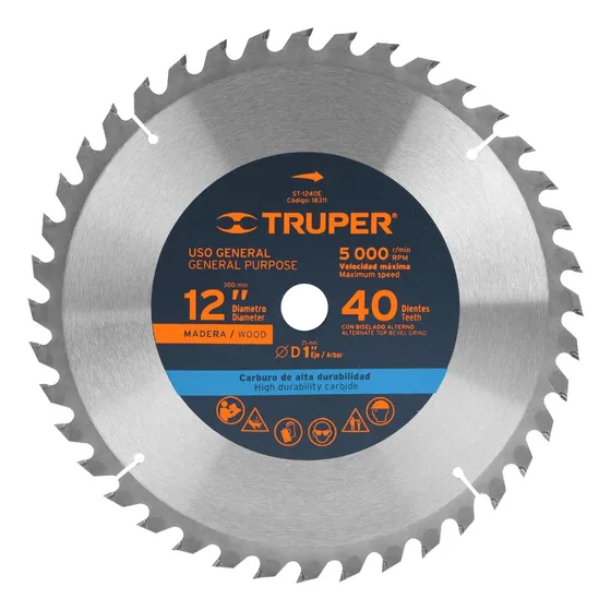 Sierra Truper Circular St-1240e